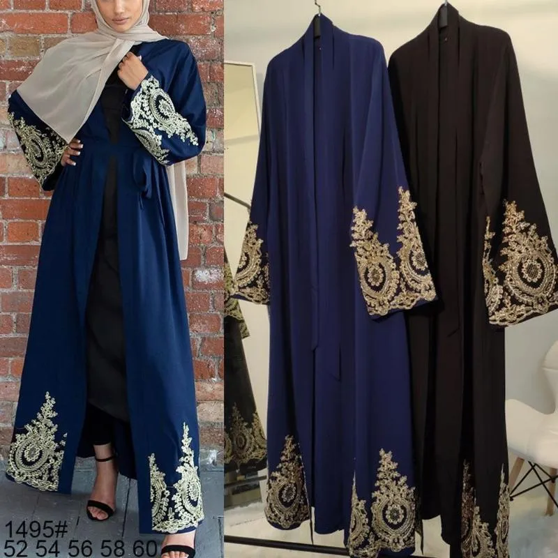 Kaftan Dubai Abaya Kimono Cardigan Moslim hijab Jurk Turkse Saoedi -Arabië Afrikaanse jurken voor vrouwen Caftan Robe islamkleding