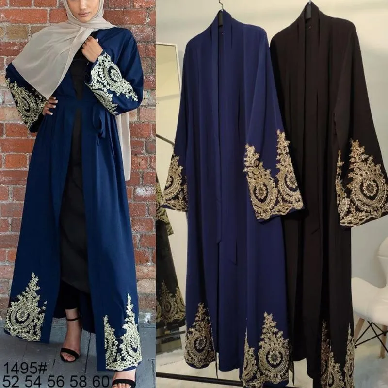 Kaftan Dubai Abaya Kimono Strickjacke Muslim Hijab Kleid Türkische Saudi-Arabien Afrikanische Kleider Für Frauen Kaftan Robe Islam Kleidung