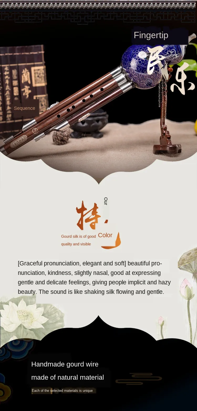 Wind Instruments That Are Commonly Blue Professional Blue Hulusi - Authentic National Wind Instrument for ...