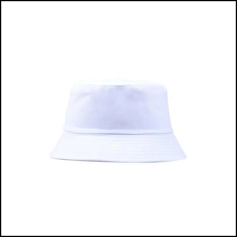 New Portable Fashion Sexy Solid Color Folding Fisherman Sun Hat Outdoor Men And Women Bucket Cap Multi Season Cap