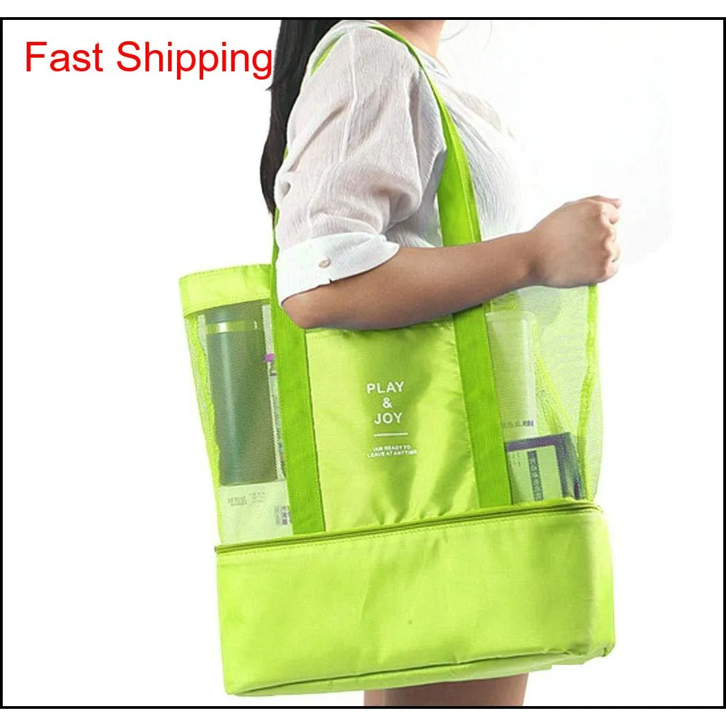 Multifunktion Picnic Beach Camping Isolation Bag Ice Bag Lunch Gree, Efaster Double Lay Isolated Lunch Bag For Women Qylmyb Bdenet