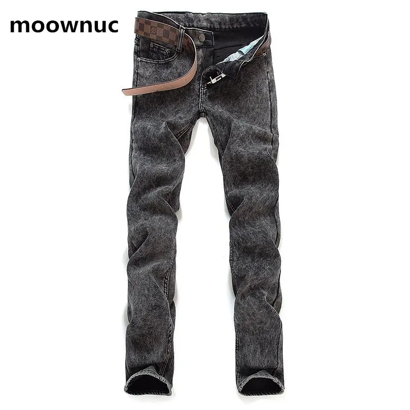 Men's Jeans 2021 Mens Spring High Quality Straight Denim Casual Men Long Pants Trousers Classical Jean