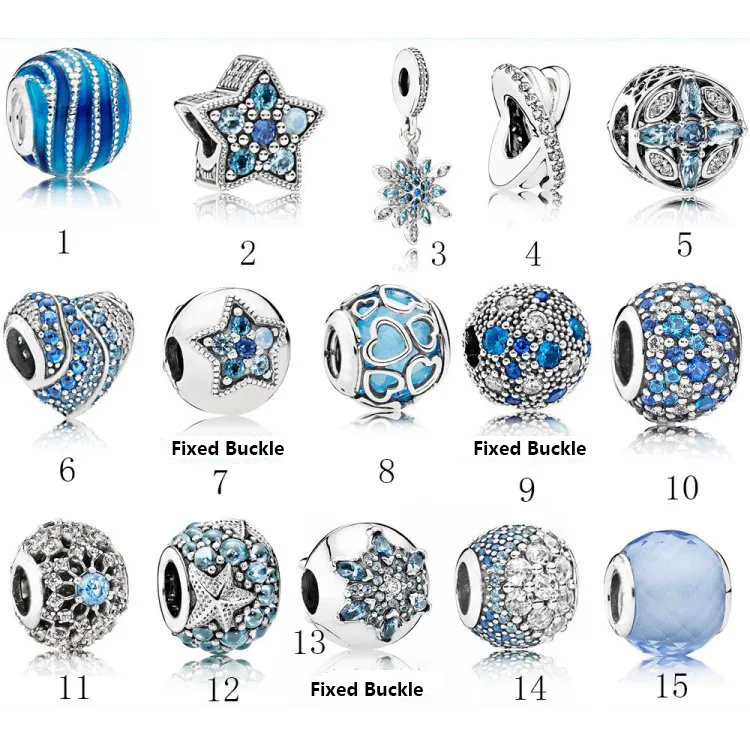 S925 бусины из стерлингового серебра браслет с бусинами Новая мода ювелирные изделия женские браслеты бусины для изготовления ювелирных изделий