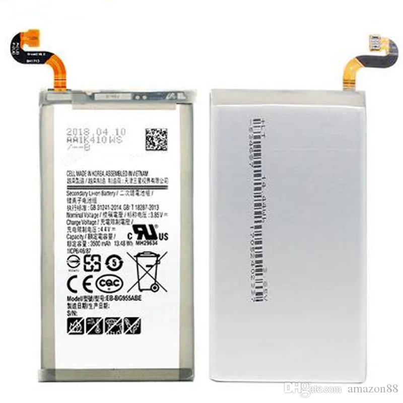 Nouvelles batteries EB-BG955ABE pour Samsung Galaxy S8 Plus G955 G955F G955A G955T G955S G955P 3500mAh 4.4V batterie intégrée