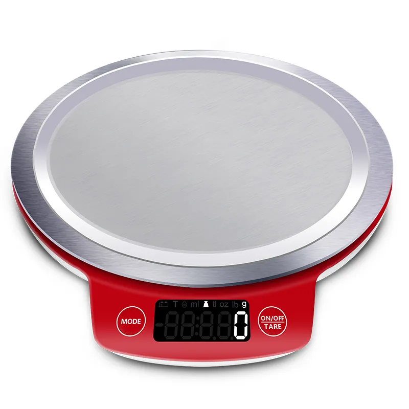 C4 Mini Escala de Cozinha Gram Digital Equilíbrio Eletrônico Métrica Medida Ferramentas Pálete Comida Dieta Precisão LCD 5KG / 1G Y200328