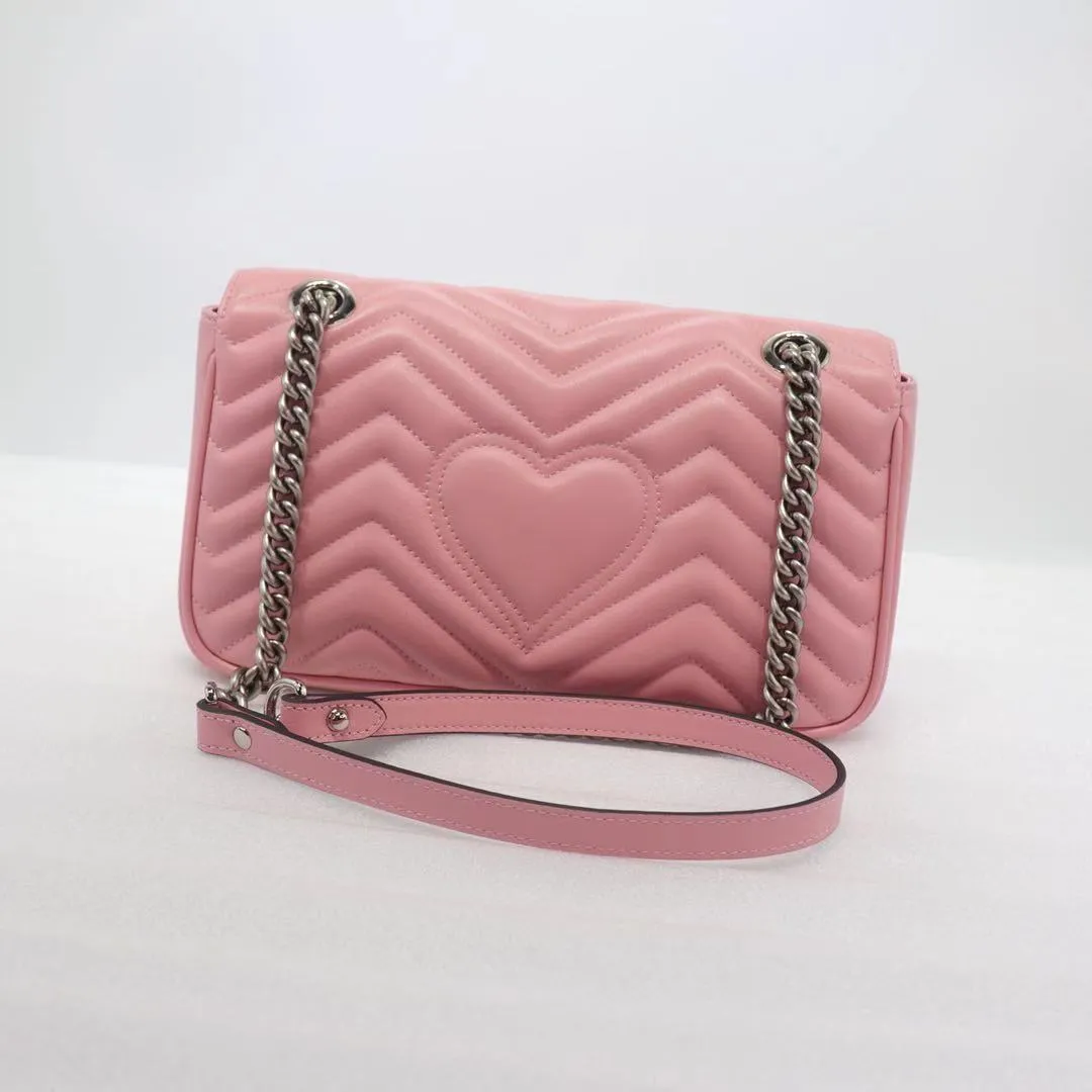 Neue Designer Mode echte Leder -Frauen Umhängetasche Klassische Damen Crossbody Women Letter Taschen Wechseln Luxushandtaschen mit Schachtel