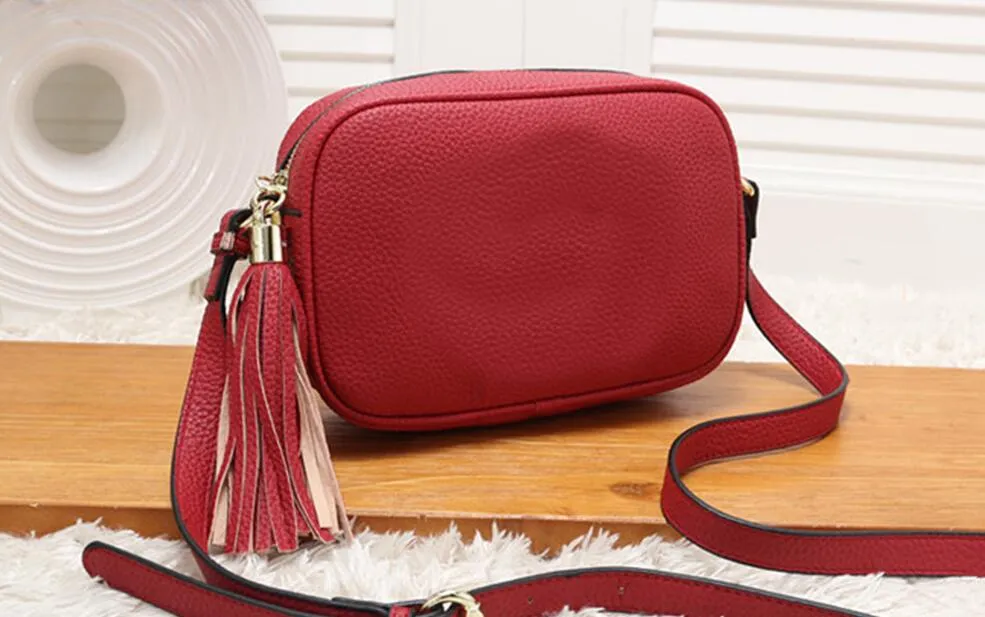 Damen Modetaschen Leder Soho Bag Disco Umhängetasche Geldbörse 308364 gute Qualität DHL-frei