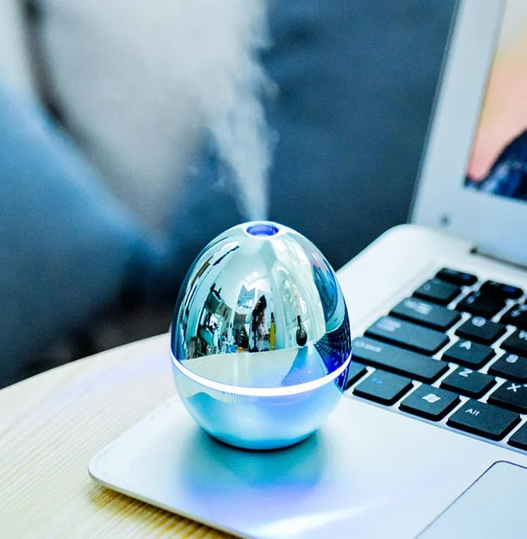 USB Portable Bureau Oeuf Humidificateur Dair Huiles Essentielles