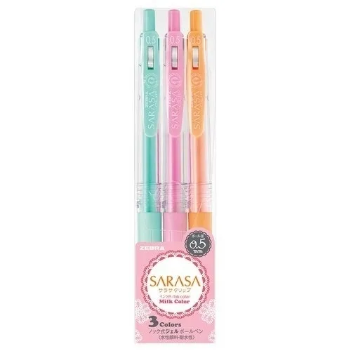 Wholesale Zebra Colored Sarasa Pens 0.5 0.5mm Ballpoint For School, Office  & Color Drawing SARASA JJ15 Y200709 From Shanye10, $8.62