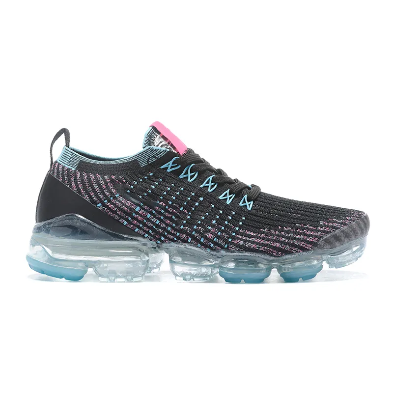 Nike Air Vapormax Flyknit 3.0 Triple Black White Particle Grey Electric Green Laser Fuchsia Oreo 3 278 DHgate