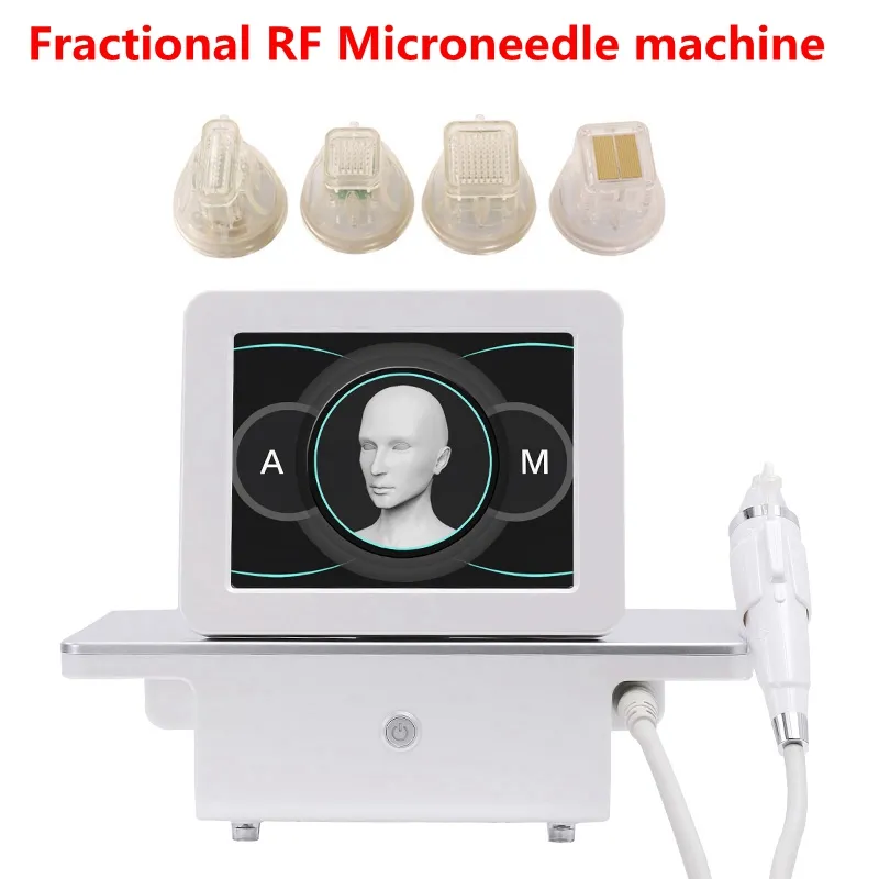 Fractional RF Microneedle Machine Acne Removel och Hudvård Facial Machines Stretch Marks Removal Spa Beauty