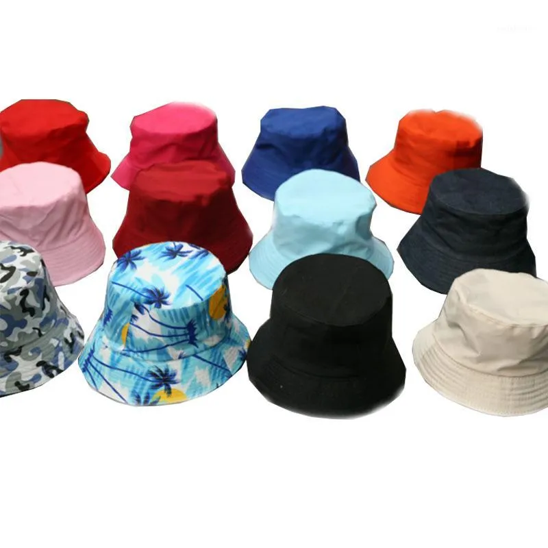 FASHION Hunting Boonie Bucket Hat Unisex Fishing Polyester Holiday Simple Travel Men Women Visor Camping Summer Cap1