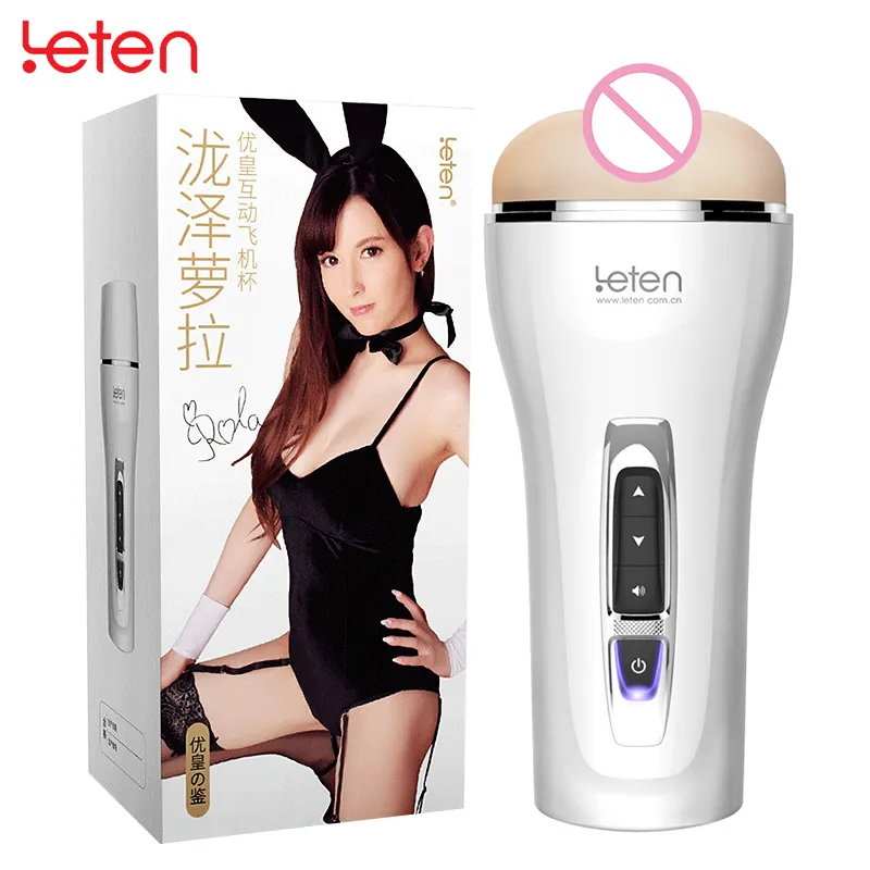 Leten Pocket Pussy Automatic Male Masturbator Voice... From Ruiqi04, $33.53 