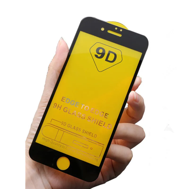 Mobiltelefon Skärmskydd för iPhone12 Pro Max 12 mini Full omslag Explosionsbeständigt 0,3 mm 9D-tempererat glas