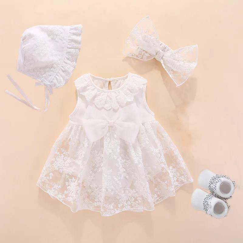 Nouvelle-nés pour bébés filles pouces de tenue de robe pour enfants d'été