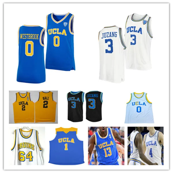 UCLA Basket Jersey Johnny Juzang Jaime Jaquez Jr. Jules Bernard Tyger Campbell Cody Riley Jaylen Clark David Singleton Myles Johnson Ball Lavine Westbrook 4XL