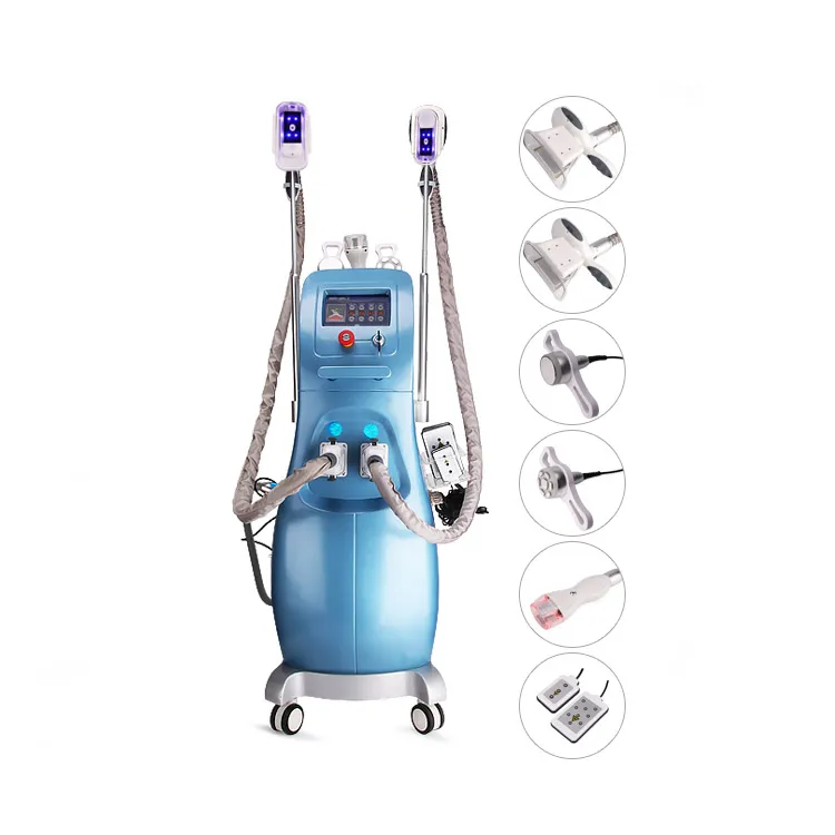 Fat Freeze Slimming Cryolipolyse Machine 40k Ultrasone Cavitatie Vacuüm Koeling Cryotherapie Cool Sculpting RF Lipo Laser Body Gewichtsverlies Schoonheidsapparatuur