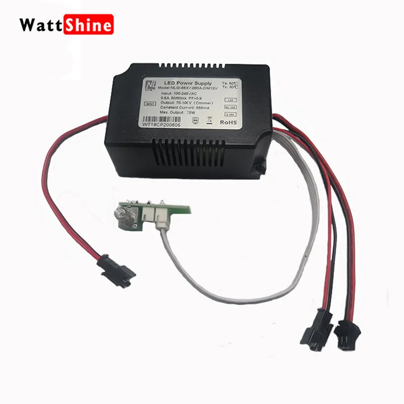 Dimming Switching Power Supply Dimmer Drive Power With control panel 100-240VAC For Wattshine MAD180 Aquarium Light (2)