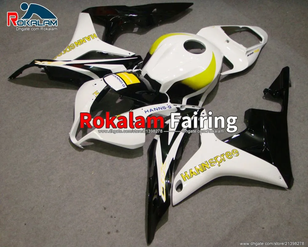 Kit carene carrozzeria CBR600 CBR 600 RR F5 per Honda CBR600RR F5 07 08 2007 2008 Kit carenatura (stampaggio ad iniezione)