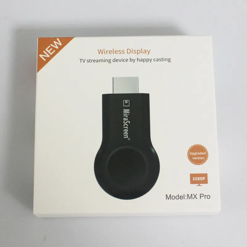 AnyCast MX 1080p FHD Screen Mirroring TV Stick – Miracast For IPhone/Android, HDMI & Wi-Fi