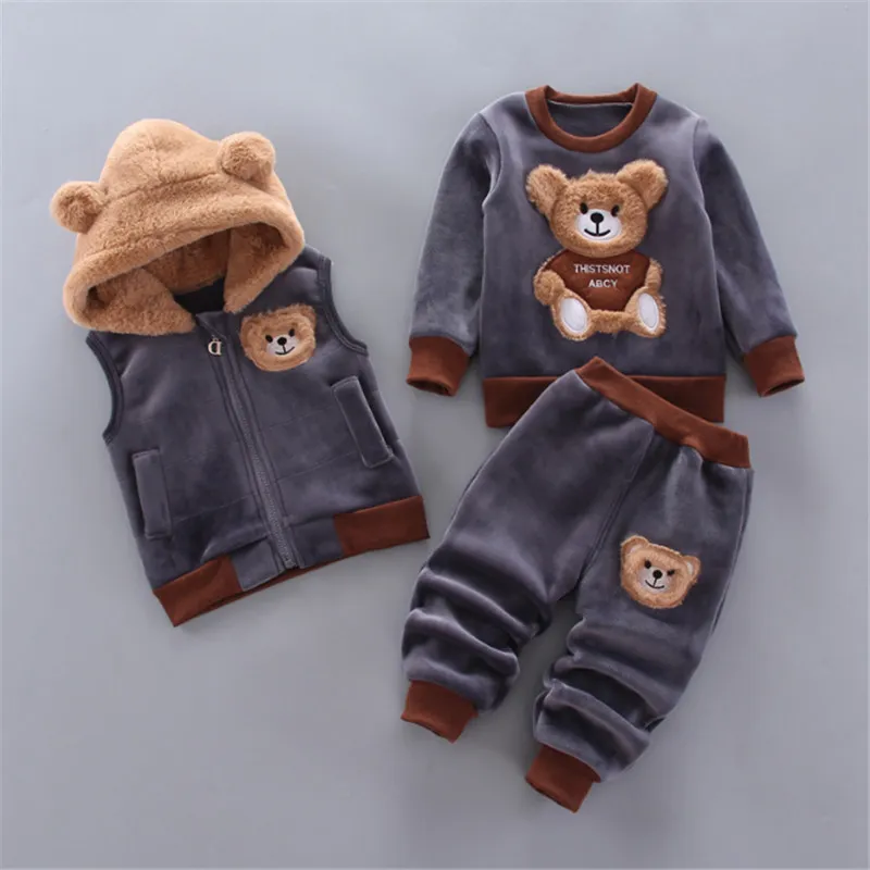  Conjunto de ropa de bebé niño y niña, 2 piezas, conjunto de ropa  para niños (gris, 12-18 meses) : Ropa, Zapatos y Joyería