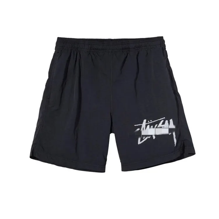 Designer brevtryck shorts för män och kvinnor par lös casual tunna sport sweatpants