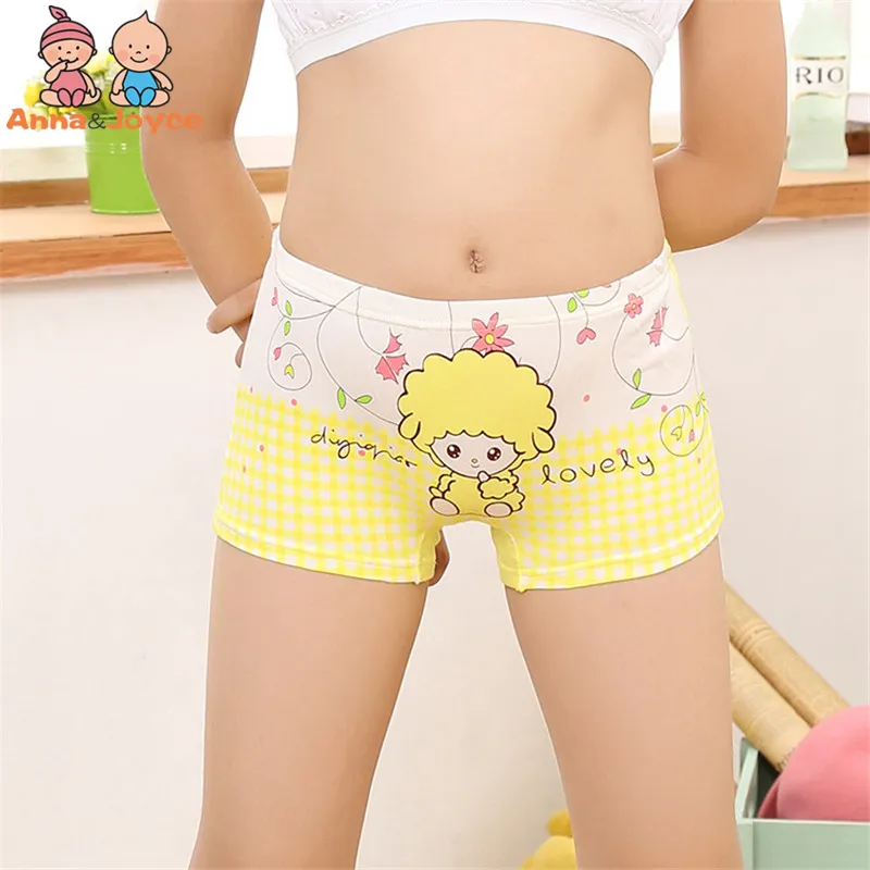 Children Underwear Cotton Panties Girls Boxer Suit 2 10Years Y0126 From  24,81 €