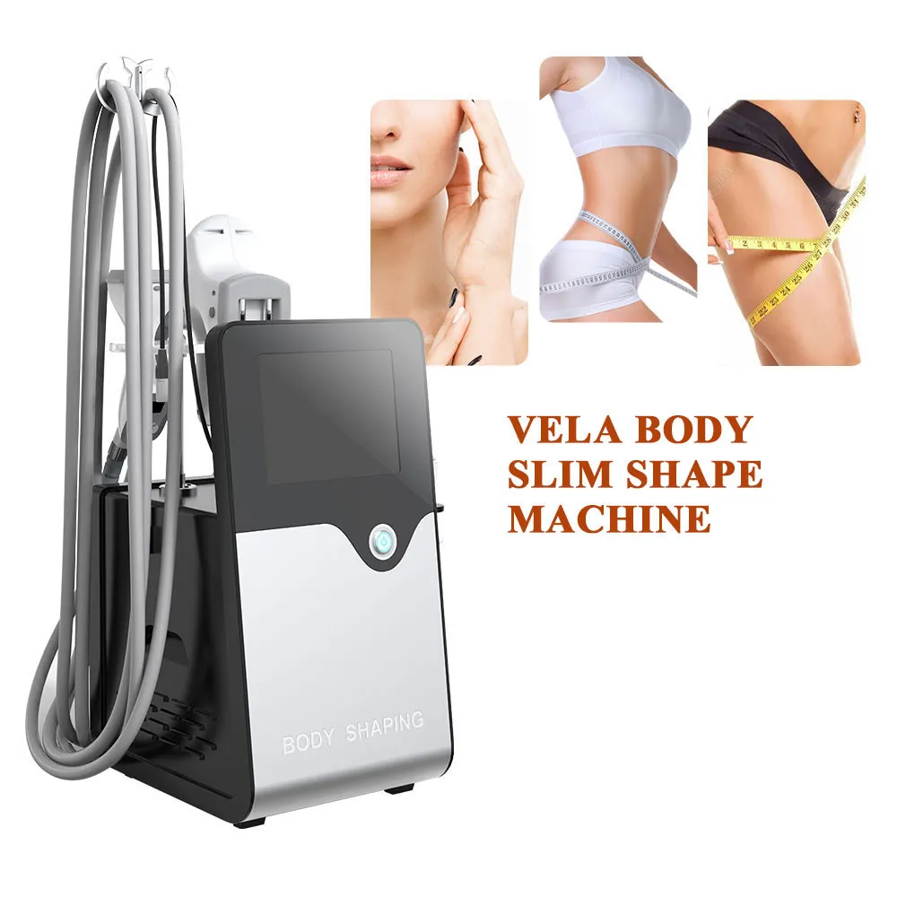 Icke-invasiv 5 i 1 kavitation RF Velas Massager Body Slimming Anti Cellulite Radio Frekvens Massage Vakuum Roller Slimming Butt Lifting Machine