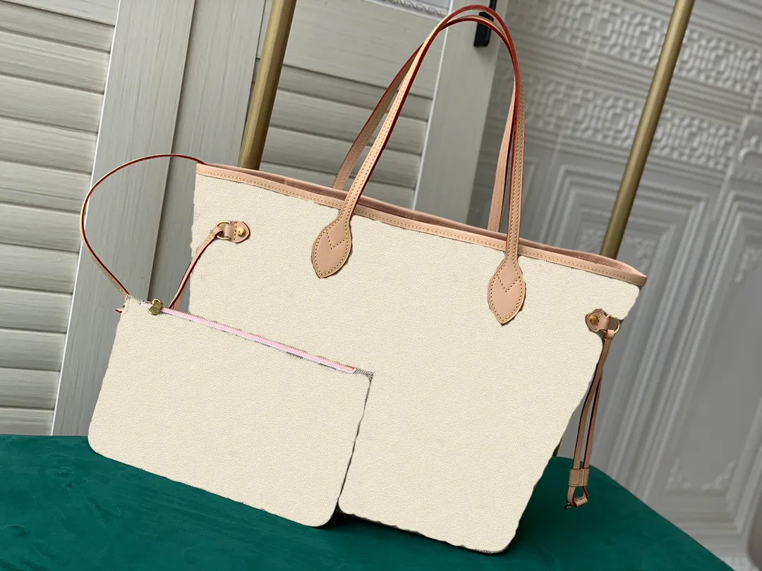 2022 Internet celebrity tassen Classic 2021 designer luxe canvas boodschappentas handtas portemonnee card bag 40995