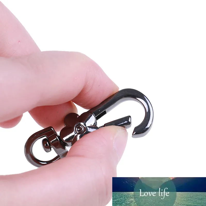 10 Pz Clip Trigger Girevoli Argento Fibbia Aragosta Gancio Borsa