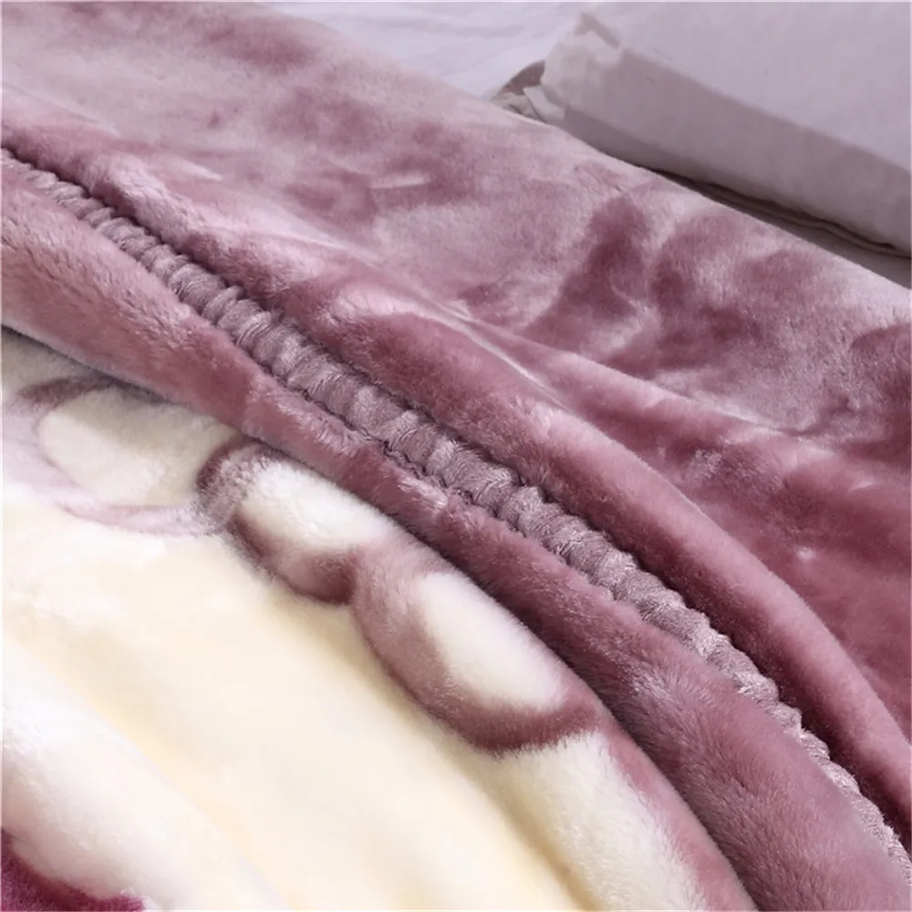 Heavy winter sales blankets single bed