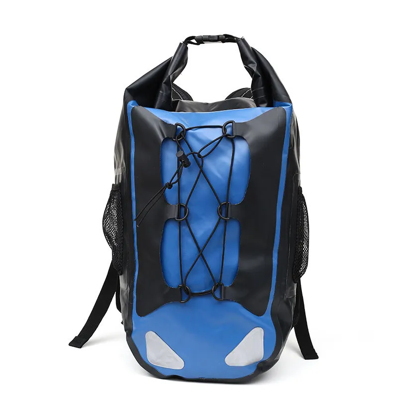 Zaino completamente impermeabile da 30 litri Zaino portatile da esterno per passeggiate a secco Borsa da campeggio impermeabile Tracolla Borsa da nuoto impermeabile Q0705