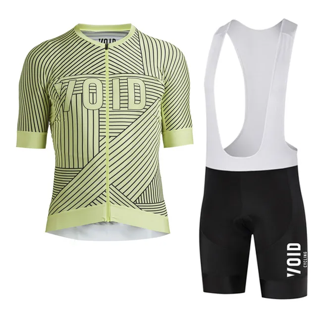 Männer VOID Pro Team Radfahren Jersey Trägerhose Set MTB Fahrradbekleidung Sommer Kurzarm Fahrrad Outfits Maillot Ciclismo Hombre Outdoor Sports Uniform Y22012505