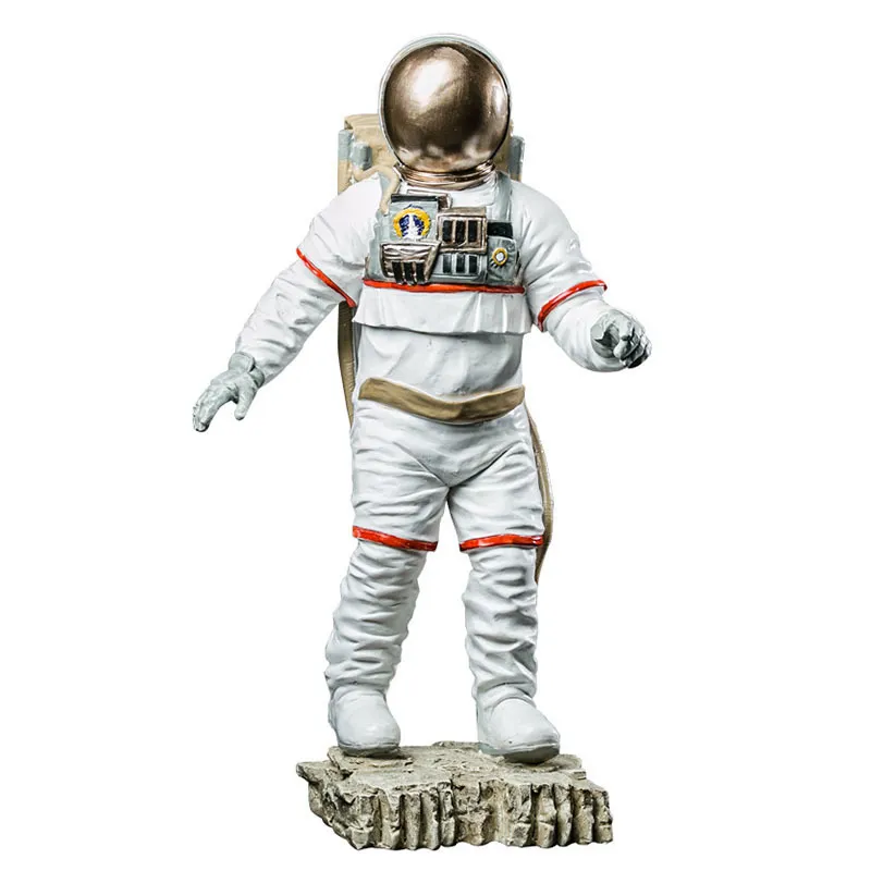 Europeisk astronaut modell modern minimalistisk harts hantverk smycken utrymme man figurin dekor hem dekoration tillbehör gåva t200710