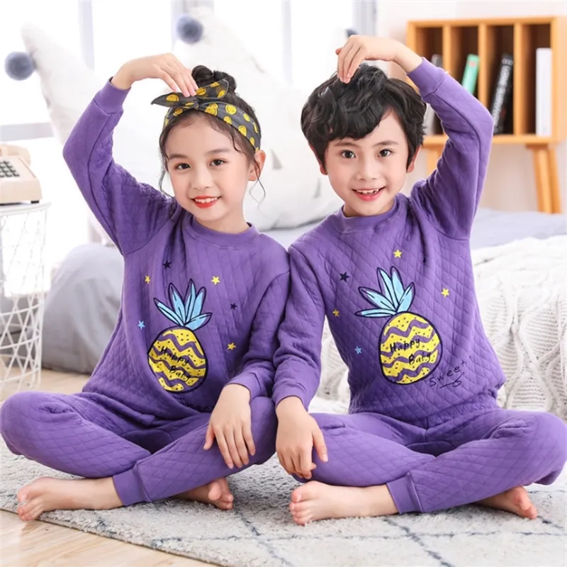 trudge Pijamas para niños Conjunto de Pijama Largo para niños Pijamas de  Dos Piezas de algodón de Manga Larga Ropa de Dormir de Invierno para niños  de 3 a 4 años Verde