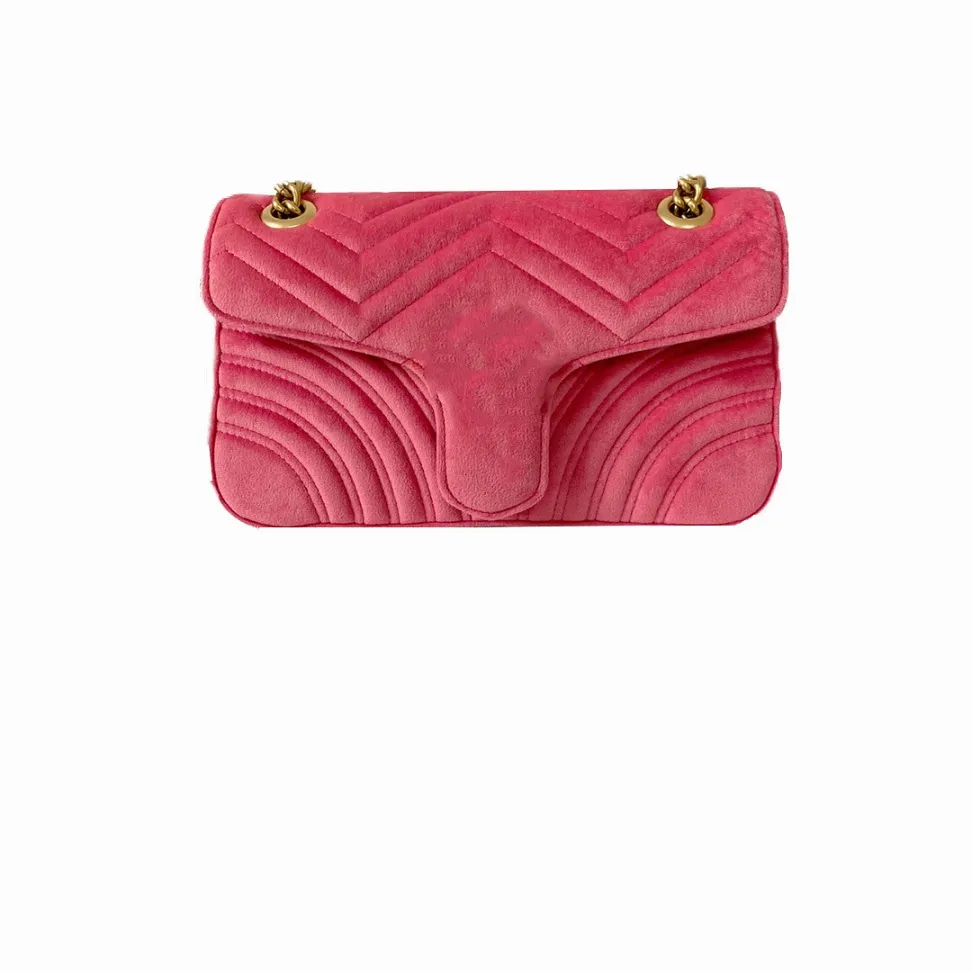 Designer ladies shoulder bag 0443497 fashion trend cross-body bag size 26*7*15cm