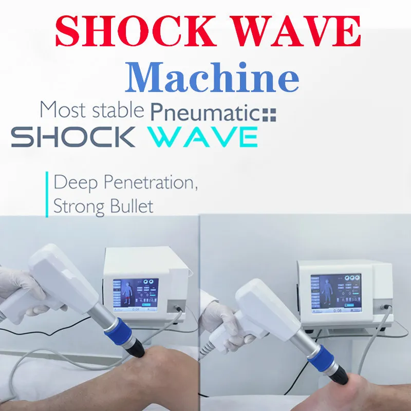 Hem Använd Shock Wave Fysisk maskin för Gym Fitness Utrustning Vikt och muskler Avkopplande Låg Rygg Smärtlindring