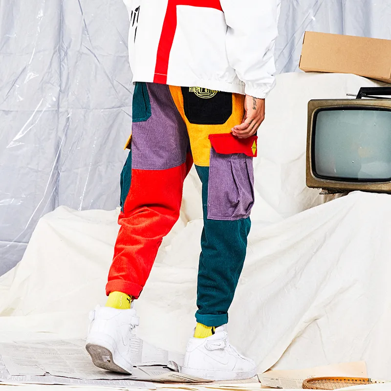 Coloured cargo pants hotsell
