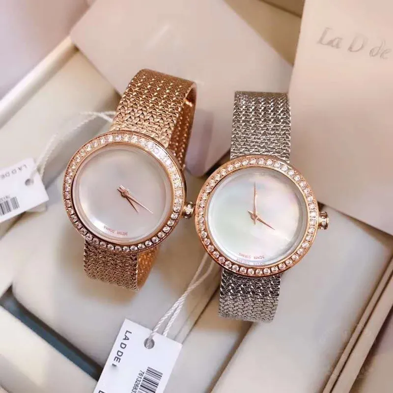2019 Fashion Women Designer Montres Nouveau Luxe Casual Analog Quartz Montres Bracelet Montres Cadeaux Relogio Feminino Reloj Mujer