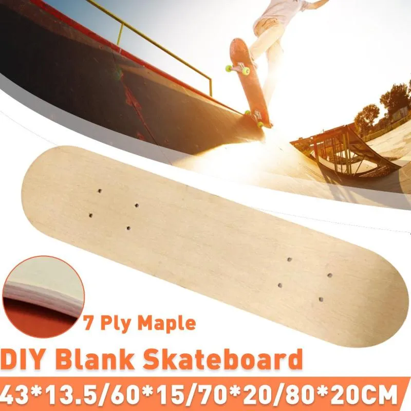 Les ponts de skateboard vierge 7 couches de haute qualité Maple