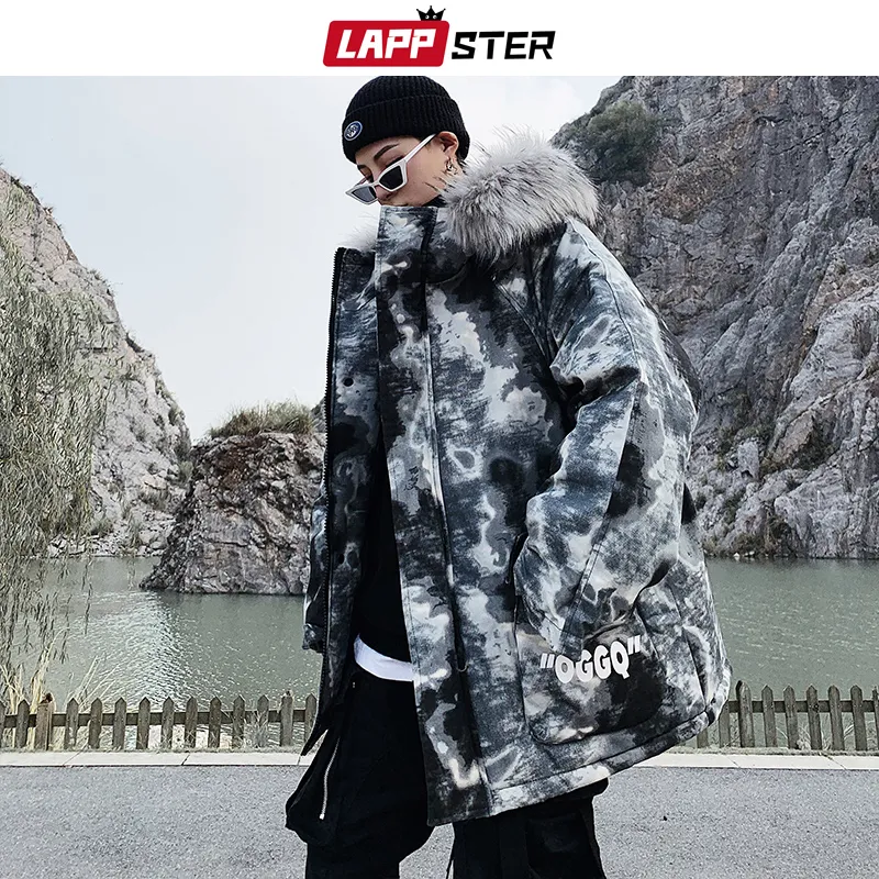 Mens camo winter discount coat