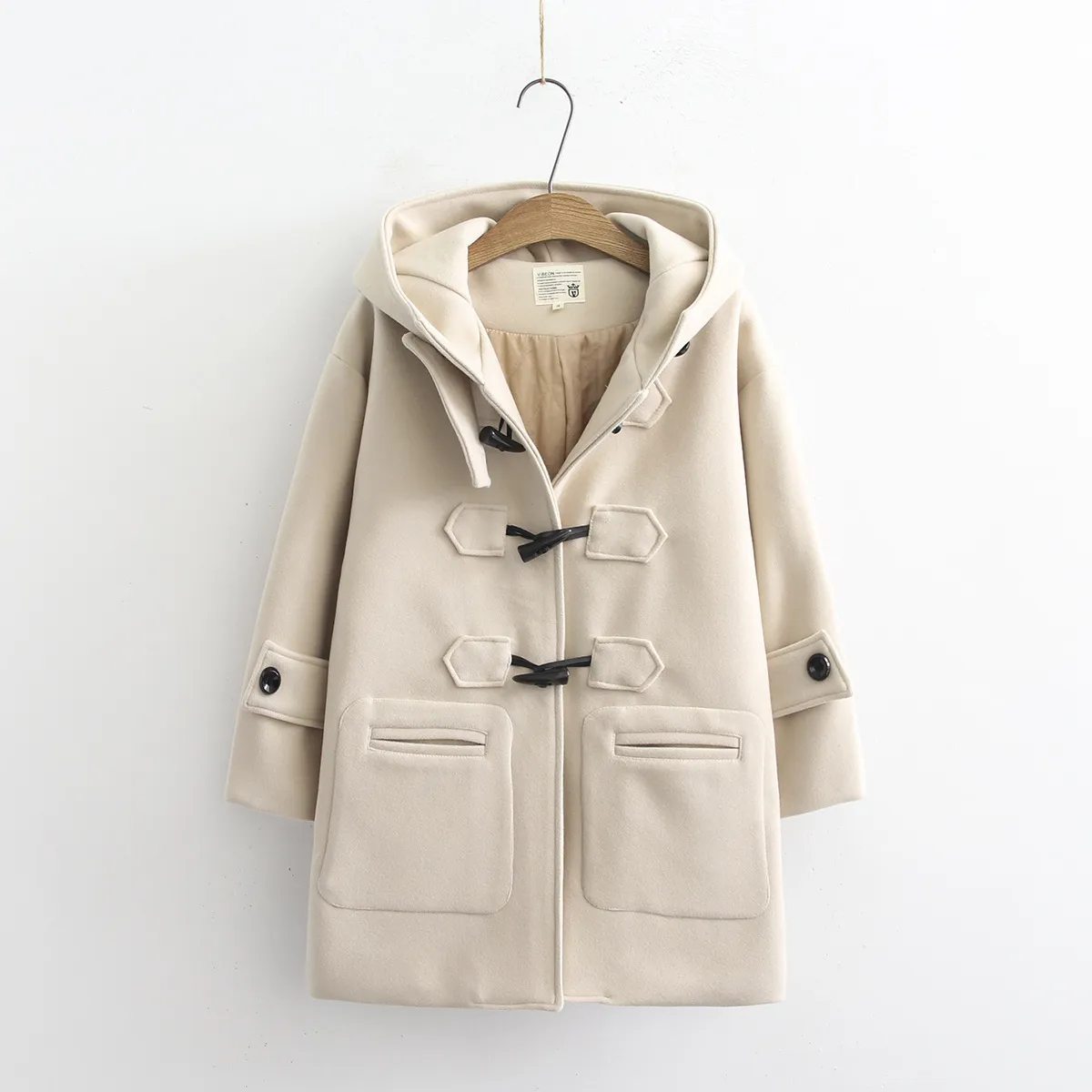 ★ Hamilton Wool  Dress Coat moca ☆ Hamilton Wool River Dress Coat moca Wool coats