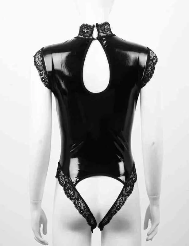 Men's Designer Interceptor Latex Full Body Suit