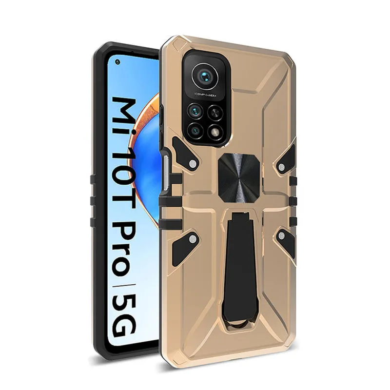 För Xiaomi RedMi Not 9 Pro Note 9s Case Ring Bracket Funktion Magnet Bil Mobiltelefon Väska Anti-Fall och Anti-Skid Mobile Back Cover