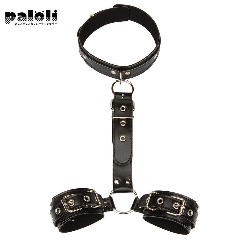 Paloli Synthetic Leather Bondage Set Pink Neck... From Junlong03, $7.74 |  DHgate.Com
