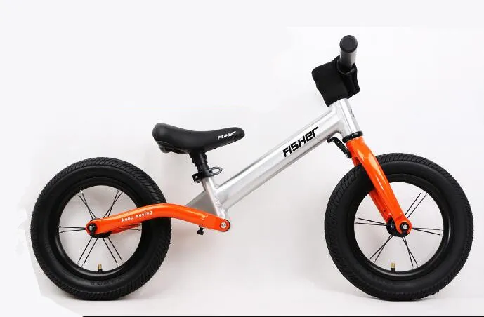 Bicicleta de equilibrio de aluminio para niños, bicicleta de entrenamiento  deportiva sin pedales para niños de 3, 4 y 5 años