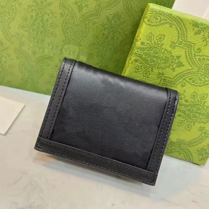 Leather Buckle Wallet Handbags Certificate Bag Business Card Holder Pocket Top Quality Female Coin Clip Embossed Clutch Series Interior Zip Multi Card Slot