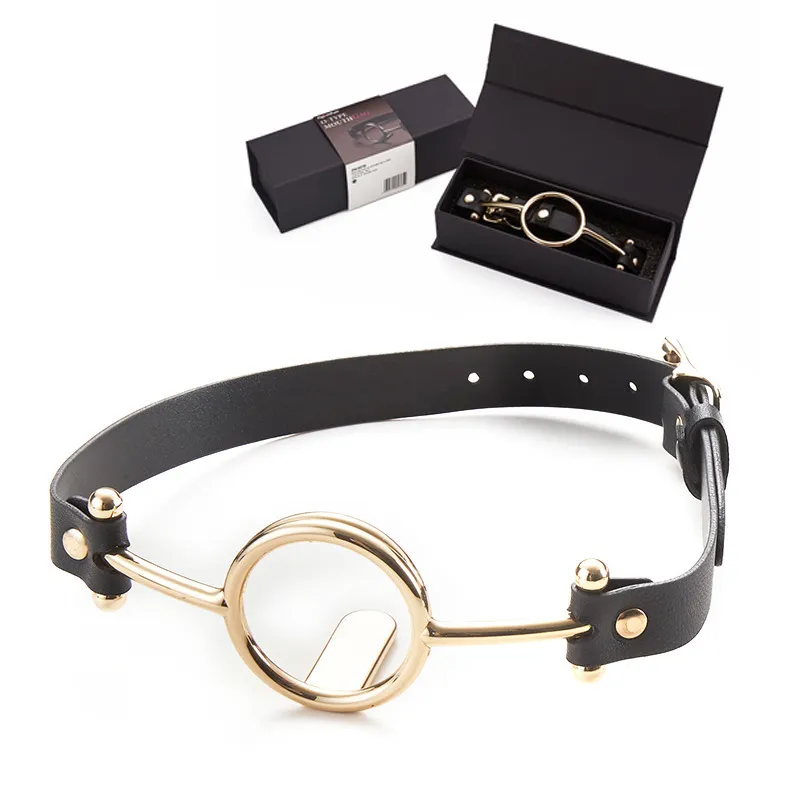 Tongue Depressor Metal Mouth Gag For Couples Adult Games Erotic Oral