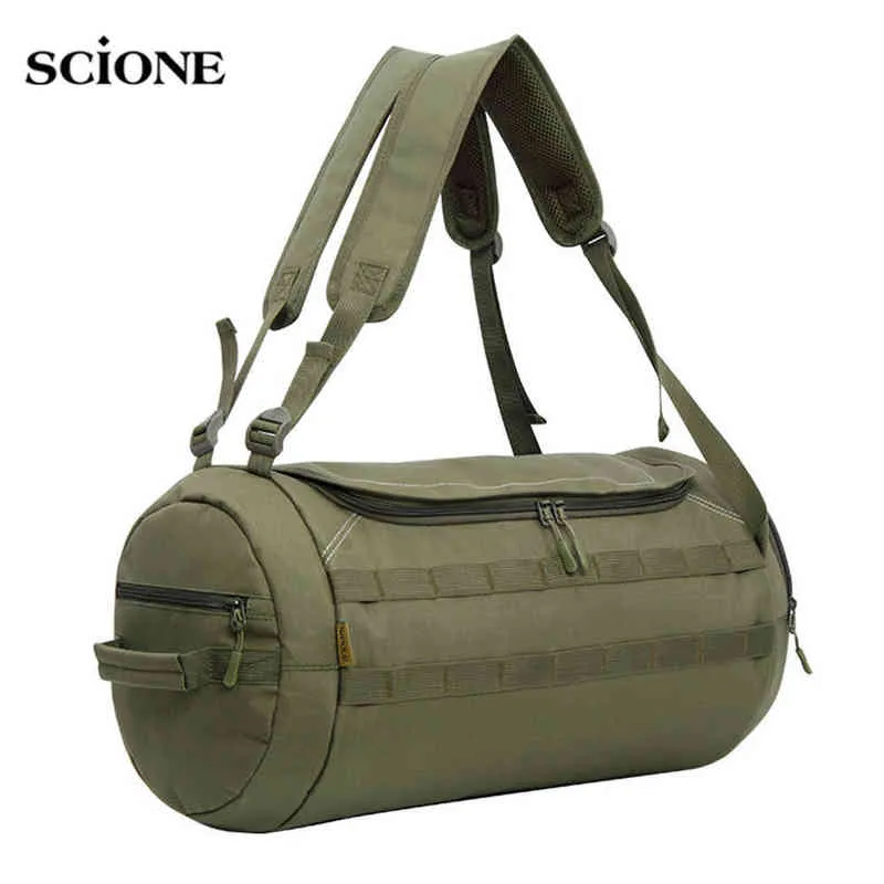 Military Army Tactical Shoulder Bags Camping Hiking Camouflage Backpack Outdoor Utility Molle Travel Camping Crossbody Bag X262A G220308