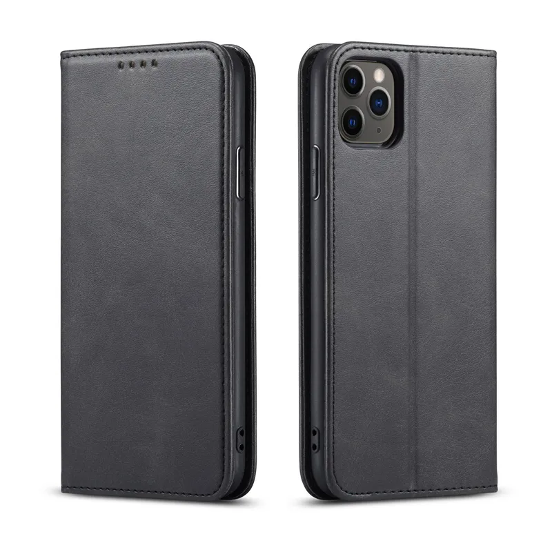 Étuis à rabat magnétiques portefeuille pour Samsung Galaxy S22 PLUS ULTRA S21 FE S20 A13 A23 A33 A53 A73 en cuir de mouton couverture de téléphone portable poche pour carte béquille